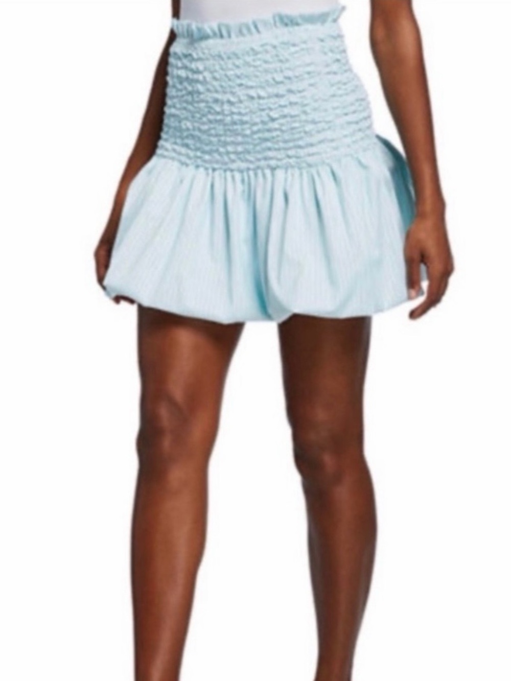 NWT Petersyn Smocked
Popcorn Bubble Mini Skirt